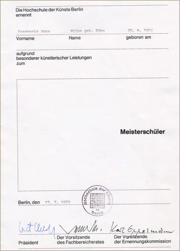 Meisterschuelerin Urkunde